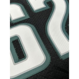 Men'S Black # 26 Breathable Rugby Shirt, Sports V-Neck Short Sleeved Training Shirt, Classic Embroidered American Rugby Shirt