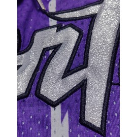 Men'S #15 Letter Embroidery Fashion Stretch Sports Shorts, Breathable Quick Drying - Ideal For Basketball, Running, Tennis, Golf, Beach, Outdoor Activities