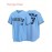 Men'S Baseball Jersey # 27 Blue Loose V-neck 100% Polyester Fiber Sportswear Suitable For Team Sports, Casual Wear, And Outdoor Activities S-3XL