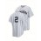 Men's Retro Baseball Jersey #2 - V-Neck Button-Up, Lightweight Polyester, Loose Fit for Team Sports & Casual Wear, Machine Washable, All-Season Comfort, Outdoor Activity Apparel, Sporty Vneck Style, Durable Sportswear