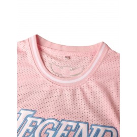 Pink & Blue Men'S Basketball Jersey - #8-24 100% Polyester Sleeveless Sports Uniform - Round Neckline, Machine Washable, Athletic Apparel24 SoldSold BySportCrest