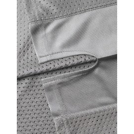 Men'S Solid Color Rugby Jersey, Embroidered American Football Jersey, Breathable V-neck, Outdoor Activity And Party Casual Sportswear