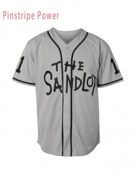 Men'S V-neck Baseball Jersey # 11 Gray Embroidered Breathable Lightweight, Perfect For Training And Casual Wear Size S-3XL