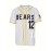 Letter And Number 12 Embroidery, Men's Short Sleeve V-neck Striped Baseball Jersey, Comfy Top for Training And Competition