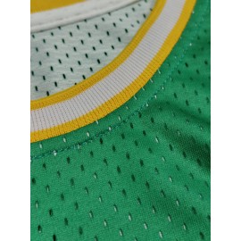 Mens #40 Retro Gradient Sports Basketball Jersey, Breathable Sleeveless Pattern Printing, Letter Embroidery Sweatshirt Training Competition Sports Uniforms Suitable For Summer