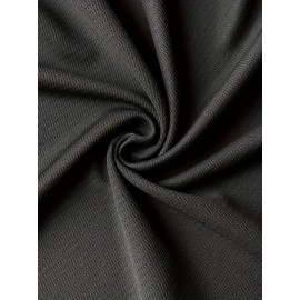 Youth Black Loose Baseball Shirt # 30-100% Polyester Fiber V-neck Button Top Suitable For Casual Team Sports And Outdoor Activities S-3XL