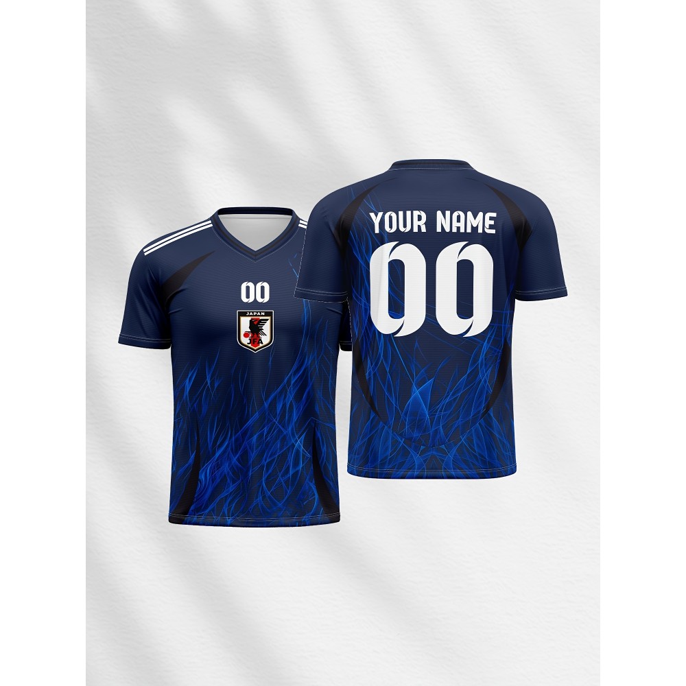 Customizable Kids Football Jersey | 2024 V-Neck Polyester Top - Personalized Name & Number, Preppy Sports Casual, All Over Print, Regular Fit for Children & Teens Customizable Kids Football Jersey | 2024 V-Neck Polyester Top - Personalized Name & Number, Preppy Sports Casual, All Over Print, Regular Fit for Children & Teens