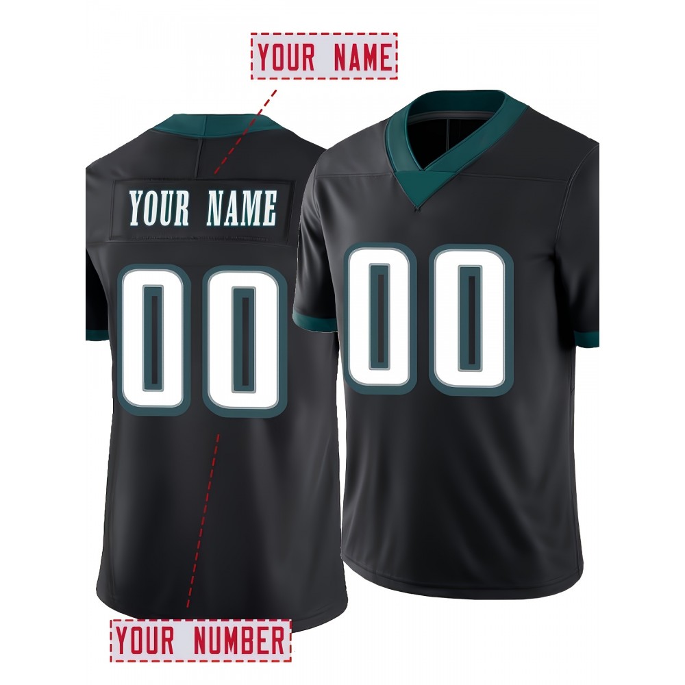 Customized large-sized football jerseys for women, personalized teams and numbers, soft fabrics, ideal outdoor sports and casual wear Customized large-sized football jerseys for women, personalized teams and numbers, soft fabrics, ideal outdoor sports and casual wear