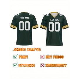 Custom Plus-Size Women's Football Jersey - Personalized Team Name & Number, Vibrant Teal V-Neck Summer Sportswear, Breathable Athletic Top for Sports Meetings, Travel Photo Shoots