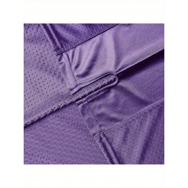 Customizable Football Jersey - Personalized Team & Number, V-Neck Short Sleeve, Breathable Fabric, Perfect for Sports & Casual Wear, Summer Sports Apparel, Sporty Clothing, Comfortable Fit