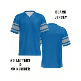 Women's Custom Football Jersey - Personalized Soccer-like sportswear, V-Neck Non-Stretch Tee, Team & Number Customization, Dark Green & Black Color Block for Football, Soccer, Casual Sports - Plus-Size Athletic Shirt, Comfortable Fit