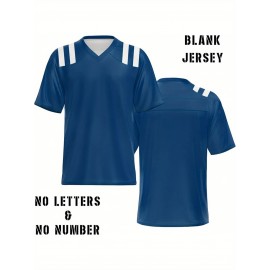 Women's Custom Football Jersey - Personalized Soccer-like sportswear, V-Neck Non-Stretch Tee, Team & Number Customization, Dark Green & Black Color Block for Football, Soccer, Casual Sports - Plus-Size Athletic Shirt, Comfortable Fit