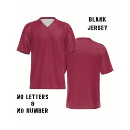 Women's Custom Football Jersey - Personalized Soccer-like sportswear, V-Neck Non-Stretch Tee, Team & Number Customization, Dark Green & Black Color Block for Football, Soccer, Casual Sports - Plus-Size Athletic Shirt, Comfortable Fit