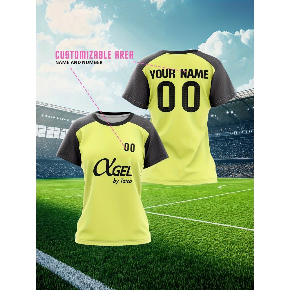 Customizable Women'S Plus Size Football Jersey - Soft & Breathable, Personalized Name & Number, Black with Red Accents, Perfect for Training, Sports Events & Casual Wear, Sports Event Apparel | Customizable Jersey | Comfortable Fit, Football Shirts Customizable Women'S Plus Size Football Jersey - Soft & Breathable, Personalized Name & Number, Black with Red Accents, Perfect for Training, Sports Events & Casual Wear, Sports Event Apparel | Customizable Jersey | Comfortable Fit, Football Shirts