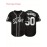 Youth Black Loose Baseball Shirt # 30-100% Polyester Fiber V-neck Button Top Suitable For Casual Team Sports And Outdoor Activities S-3XL